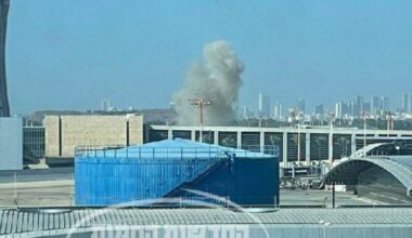 Israel horror as Hezbollah missiles explode metres from Tel Aviv airport runway | World | News