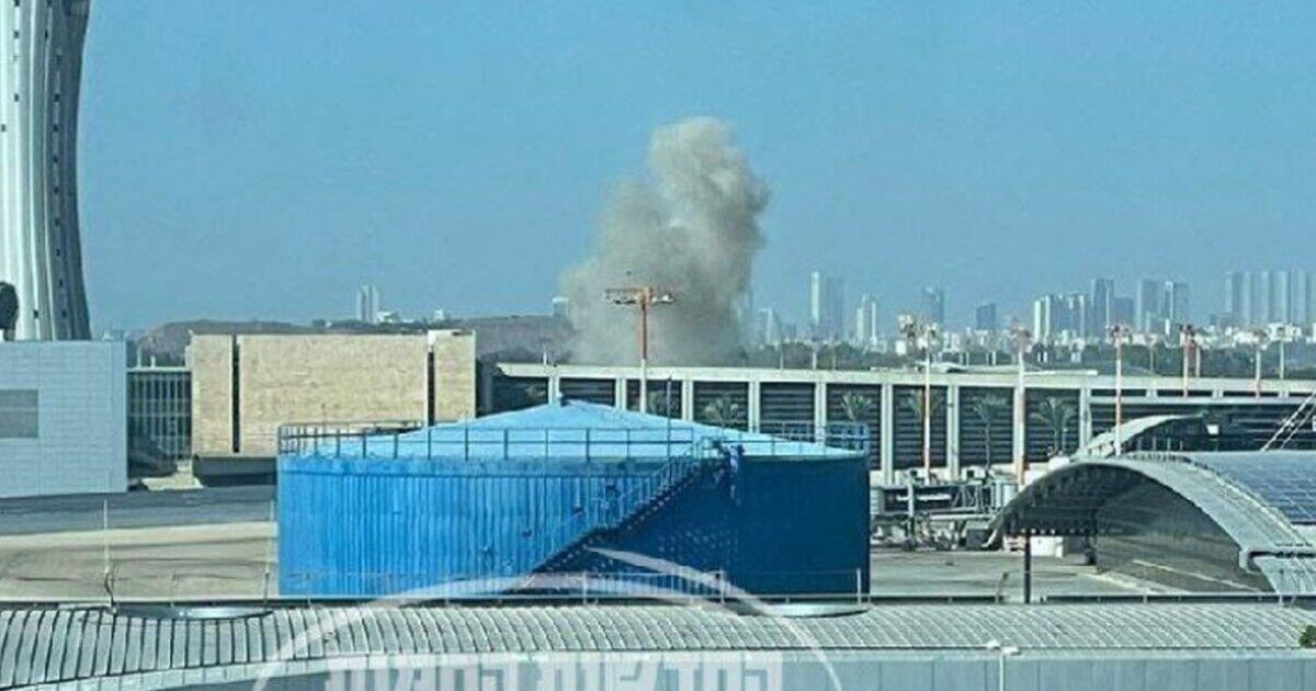 Israel horror as Hezbollah missiles explode metres from Tel Aviv airport runway | World | News