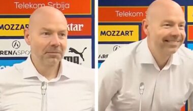 Denmark coach walks out after awkward 20-second press conference | Football | Sport