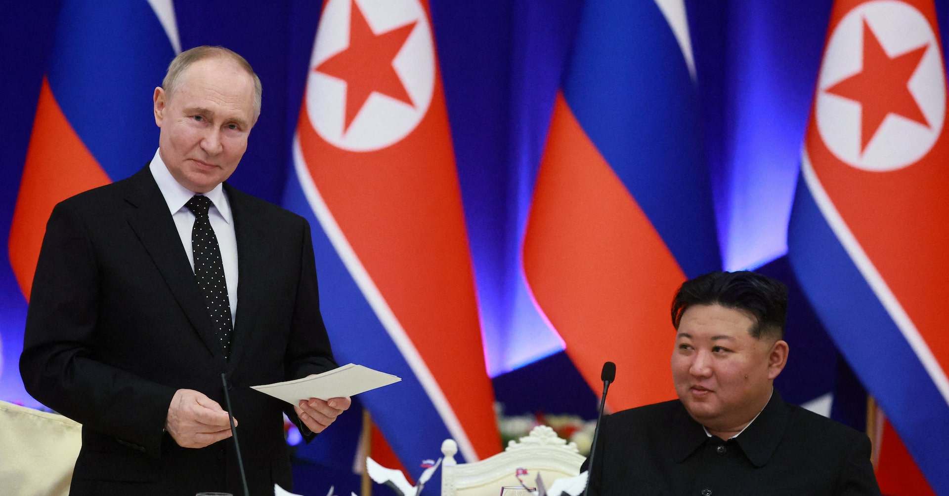 Putin signs into law mutual defence treaty with North Korea