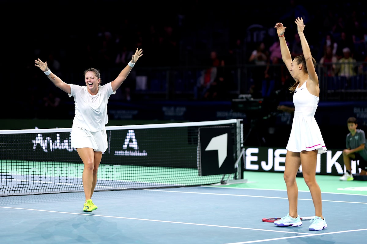 Slovakia beats Britain 2-1 to set up final against Italy in Billie Jean King Cup