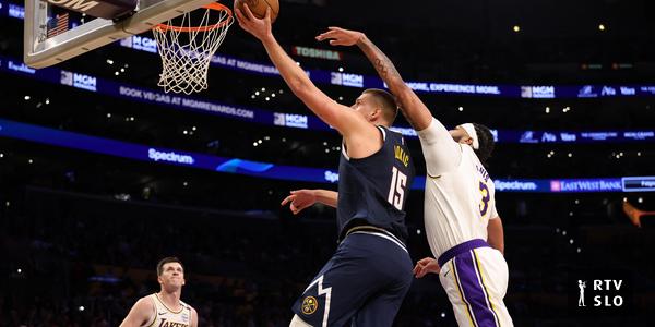 Denver z odličnim drugim polčasom (znova) ugnal Lakerse