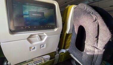 I Tried a Blow-up Travel Pillow on a 15-Hour Economy Flight