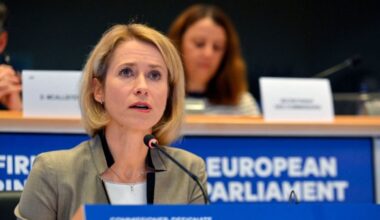 Estonia's Kaja Kallas replaces Borrell in foreign policy