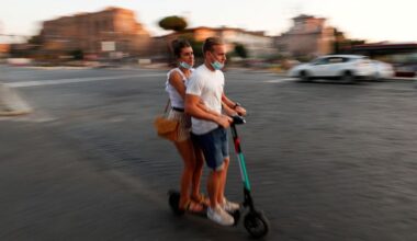 Italy to enforce helmets, insurance for e-scooter riders after accidents