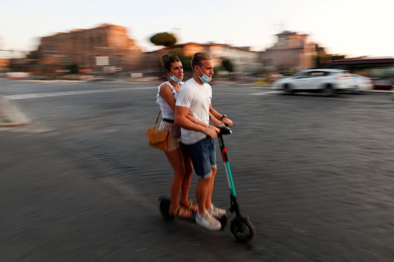 Italy to enforce helmets, insurance for e-scooter riders after accidents