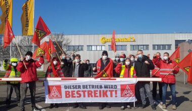 Mass redundancies at auto parts suppliers Schaeffler and Continental in Germany