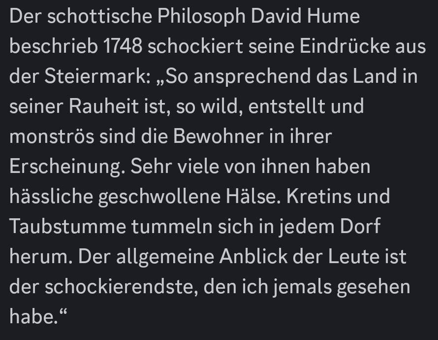 Etwas David Hume zum Montag morgen, einem Vordenker der Aufklärung