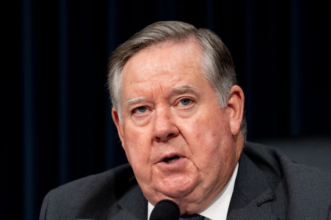 Republican House member Ken Calvert faces Democrat Will Rollins in the Corona-based 41st District in California.