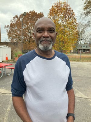 Henry Williams, 67, voted at the MLK Center in Indianapolis on Nov. 5, 2024.