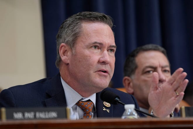 Sep 26, 2024; Washington, DC, USA; Rep. Mike Waltz, R-Fla., speaks during a congressional task force hearing on the assassination attempt of now President-elect Donald J. Trump in Butler, Pa. on July 13, 2024.