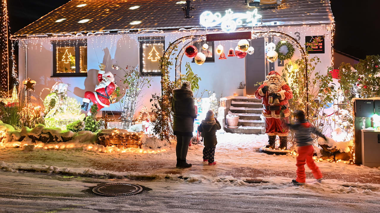 Top 5: Das sind die schönsten Weihnachtshäuser in Deutschland. | Regional