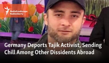  Germany Deports Tajik Activist, Sending Chill Among Other Dissidents Abroad