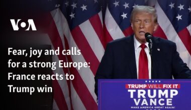 France reacts to Trump win