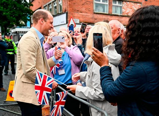 Prince William arrives in Northern Ireland in surprise visit