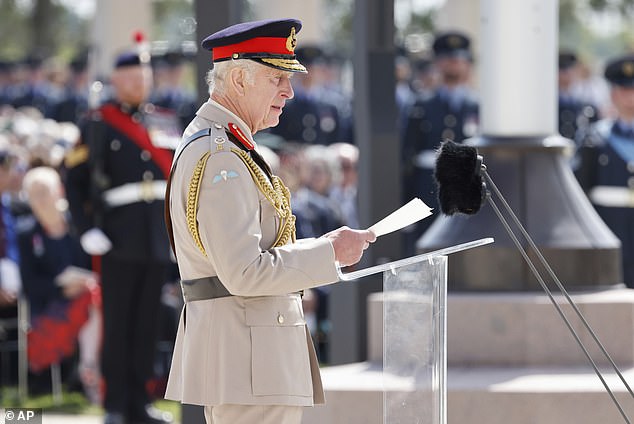 King Charles paid tribute to the 'remarkable wartime generation' who made the ultimate sacrifice to keep the world safe from tyranny on the 80th anniversary of the D-Day landings