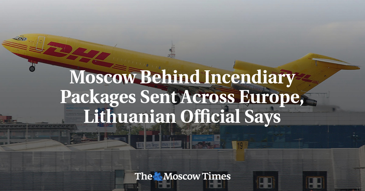 Moscow Behind Incendiary Packages Sent Across Europe, Lithuanian Official Says