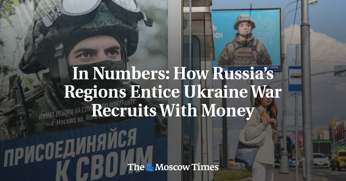 In Numbers: How Russia’s Regions Entice Ukraine War Recruits With Money