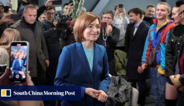 Moldova’s pro-West president wins run-off after Russia meddling allegations