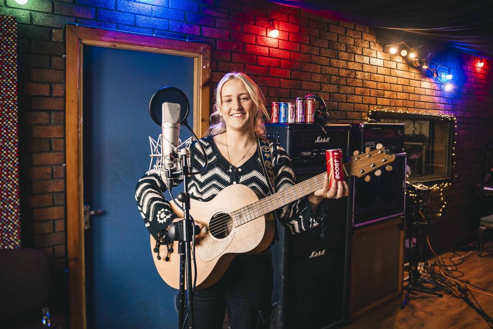 Boost's Busker Corner winner, Niamh Murray