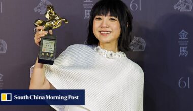 Hong Kong’s Chung Suet-ying named best actress at Golden Horse Awards in Taiwan
