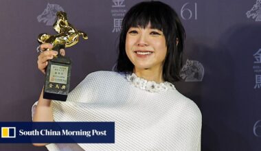 Hong Kong’s Chung Suet-ying named best actress at Golden Horse Awards in Taiwan