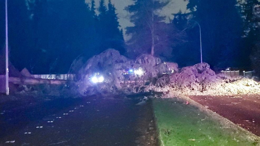Over 519,200 without power as 'bomb cyclone' brings strong winds to western Washington