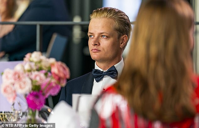 In a scandal that rocked the country, Marius, Mette-Marit's on from a previous relationship, allegedly attacked his 'girlfriend' Rebecca Helberg Arntsen, citing his mental health as a factor