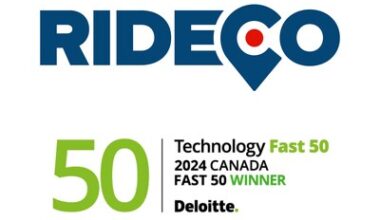 RideCo Announced as One of Deloitte's Technology Fast 50 Program Winners for the Third Consecutive Year
