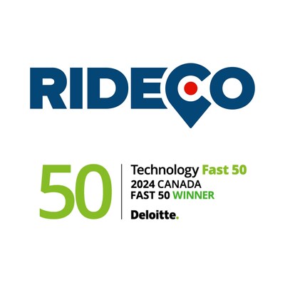 RideCo Announced as One of Deloitte's Technology Fast 50 Program Winners for the Third Consecutive Year