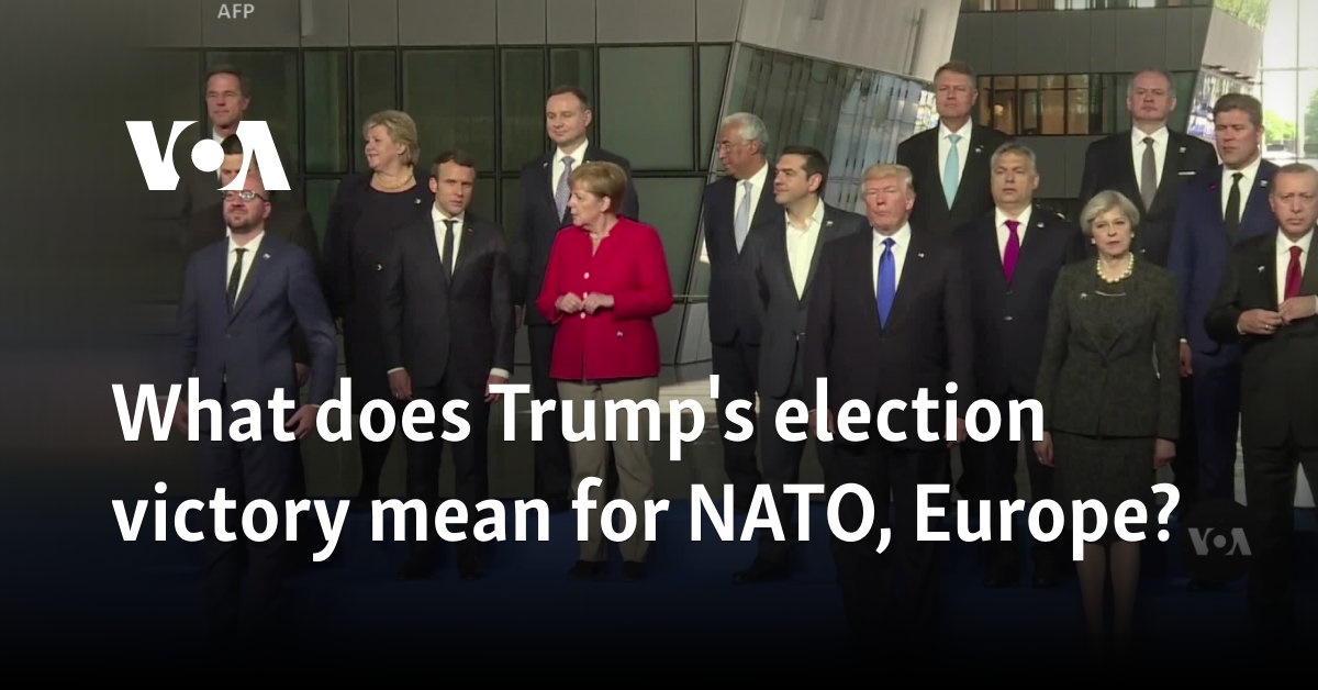 What does Trump's election victory mean for NATO, Europe?