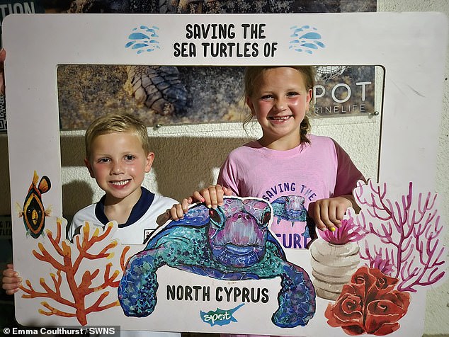 While on their dream vacation, Emma decided to visit Alagadi beach and book a private hatching to see baby turtles