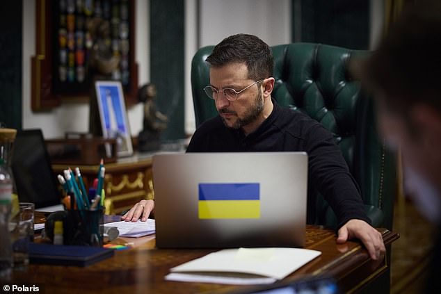 Zelensky holds a telephone conversation with the prime minister of Canada, Justin Trudeau