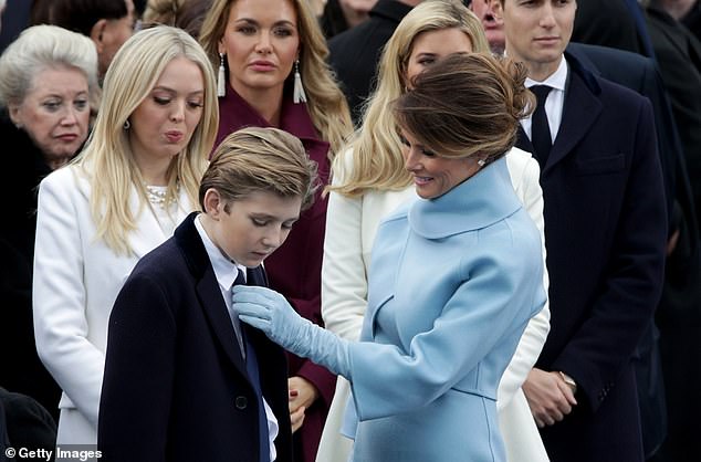 Melania also stressed the importance of taking time for yourself if you're struggling as a parent during Fox and Friends