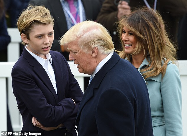 Since he was young, Barron has spent most of the time away from the spotlight, but in the past, his mom has opened up to the media about some of her parenting philosophies