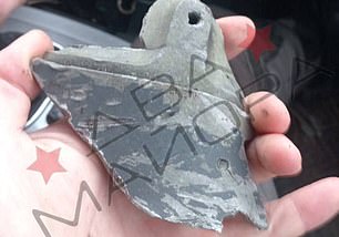 Images shared on social media showed what appeared to be fragments of a British Storm Shadow missile in Marino, Kursk, on November 20