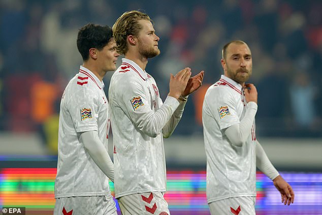 Denmark finished their 2024 international year with a 0-0 Nations League draw with Serbia