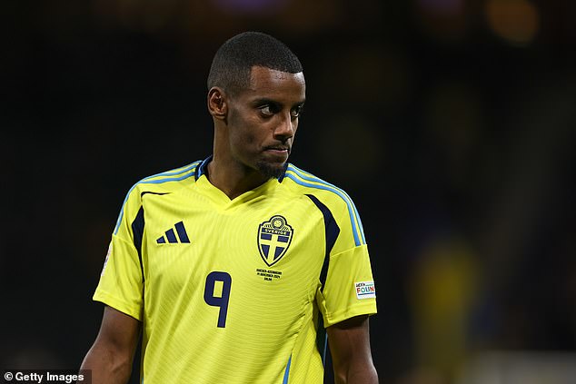 UEFA have admitted that Alexander Isak's goal against Azerbaijan was wrongly ruled out, according to a report