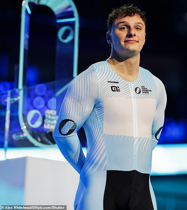 Richardson has also revealed his team colours for the European UCI Track Champions League
