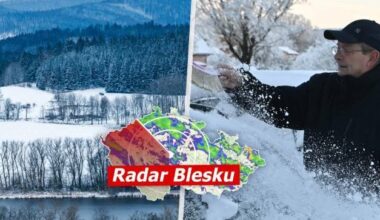 Počasí | Česko čeká mrazivý víkend, bude i sněžit a až -7 °C. Sledujte radar Blesku!