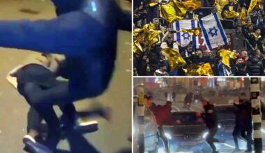 Israeli soccer fans ambushed in Amsterdam after Europa League game in Netherlands