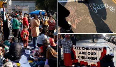 Anti-Israel 'rage playdate' held outside Sen. Schumer's home without permit