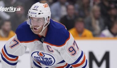 Dobré správy pre Edmonton: Hviezdny McDavid sa pomaly vracia späť do tímu