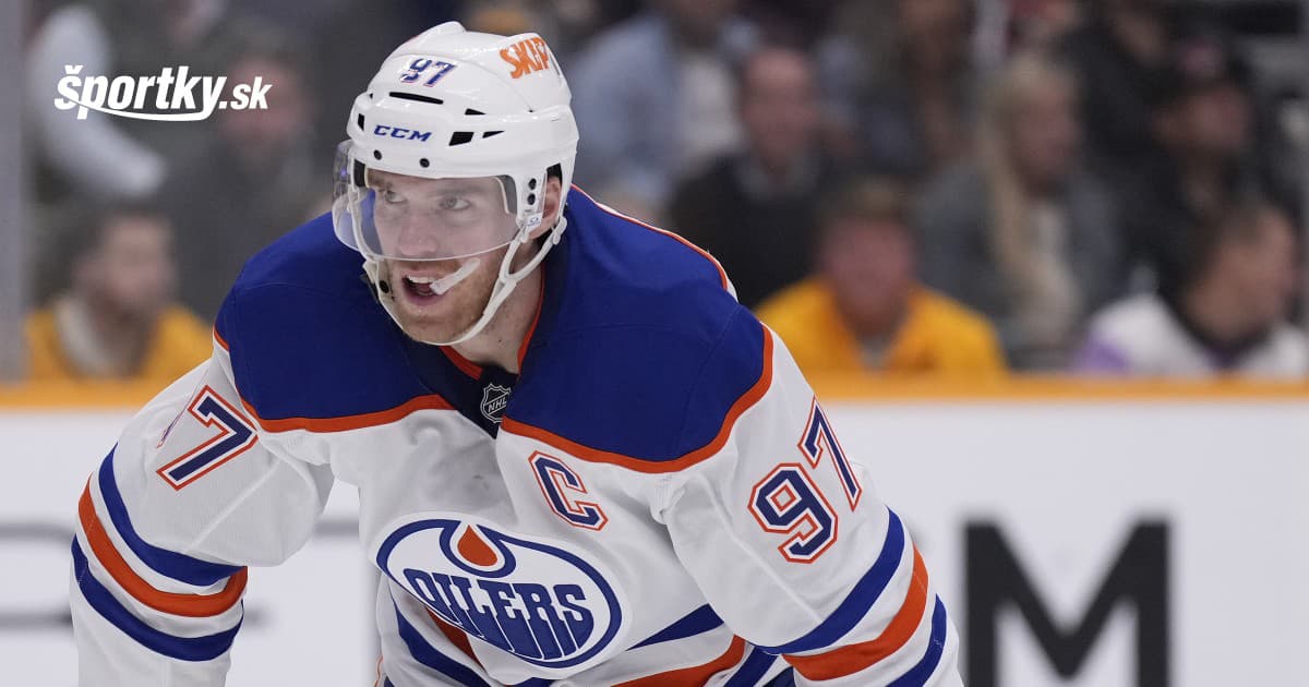 Dobré správy pre Edmonton: Hviezdny McDavid sa pomaly vracia späť do tímu