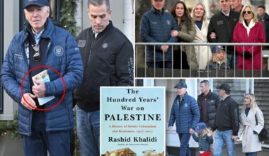 Biden picks up anti-Israel book during Black Friday shopping— '4 years too late,' says author