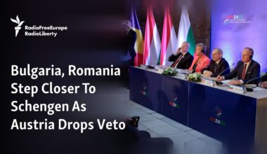 Bulgaria, Romania Step Closer To Schengen As Austria Drops Veto