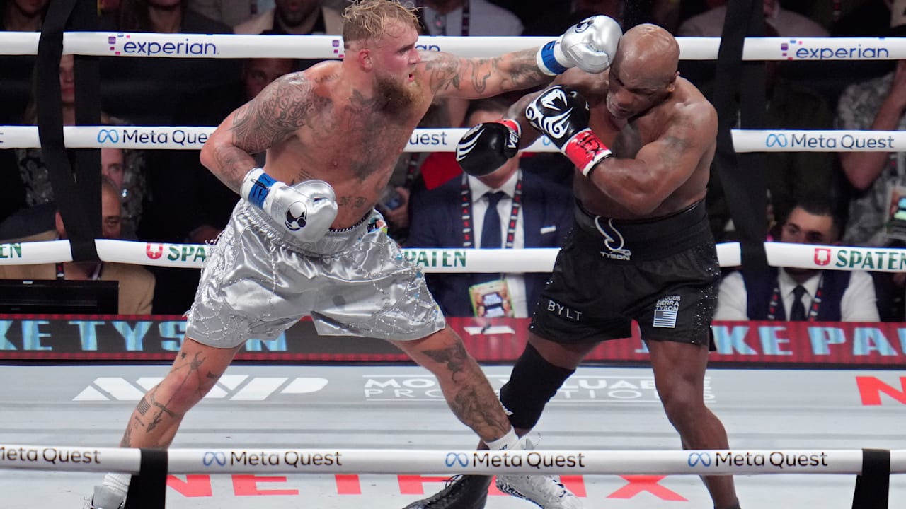 Mike Tyson verliert gegen Jake Paul: Box-Legende gegen Internet-Star chancenlos | Sport