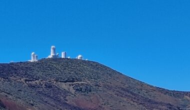 Tenerife, Spain. Teide Astronomical Park.
