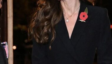Members of British Royal Family attend "The Royal British Legion Festival of Remembrance" ceremony at Royal Albert Hall.