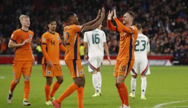 Nederland verzekerd van kwartfinales na ruime zege op Hongarije